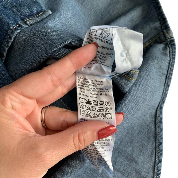 Via Penny Lane Reworked Apparel | Grateful Dead Tie Dye Custom Button Up Shirt - Picture 6 of 10